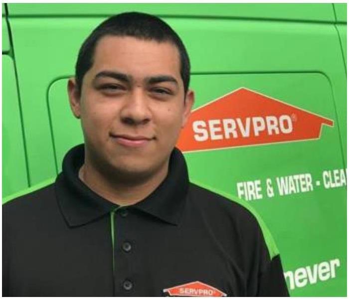Male crew member at SERVPRO of San Luis Obispo