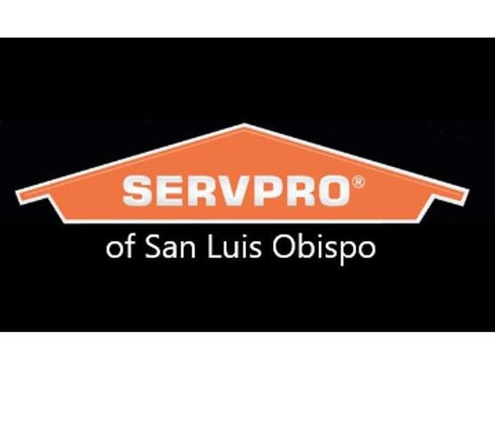 black background with SERVPRO orange logo